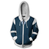 BFJmz Avatar：The Legend of Korra 3D Printing Coat Zipper Coat Leisure Sports Sweater Autumn And Winter