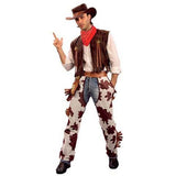 Halloween Western Cow Boy Cosplay Costume For Men Kids