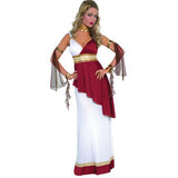Women Roman Queen Godess Halloween Cosplay Costume