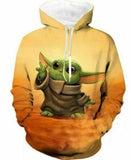 Star Wars The Mandalorian Sweater Baby Yoda Halloween Hoodies costume - bfjcosplayer