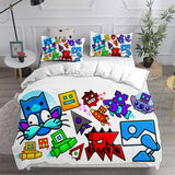 Geometry Dash Bedding Sets Duvet Cover Comforter Sets