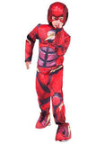 BFJFY Boys Dc Superheroes The Flash Deluxe Cosplay Costume For Kid - bfjcosplayer