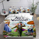 Alice's Adventures in Wonderland Bedding Sets Duvet Cover Comforter Set