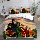 Young Justice Bedding Sets Duvet Cover Comforter Sets