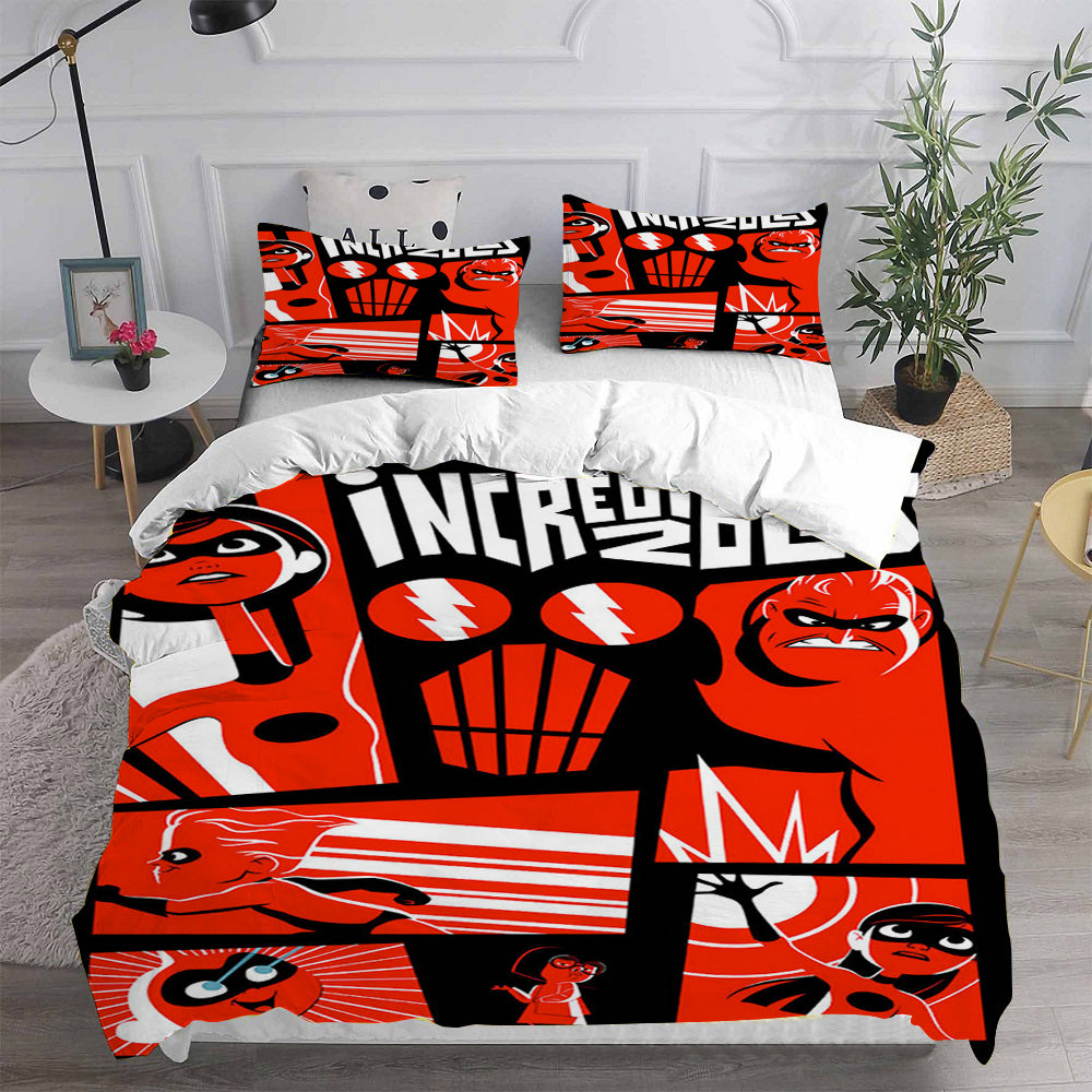 The Incredibles Bedding Sets Duvet Cover Comforter Set