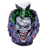 BFJmz Batman The Joker 3D Printing Coat Leisure Sports Sweater Autumn And Winter
