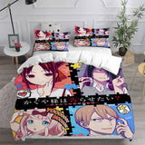Kaguya-sama: Love Is War Bedding Sets Duvet Cover Comforter Set