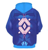 BFJmz METROID Samus Zero 3D Printing Coat Zipper Coat Leisure Sports Sweater Autumn And Winter - bfjcosplayer