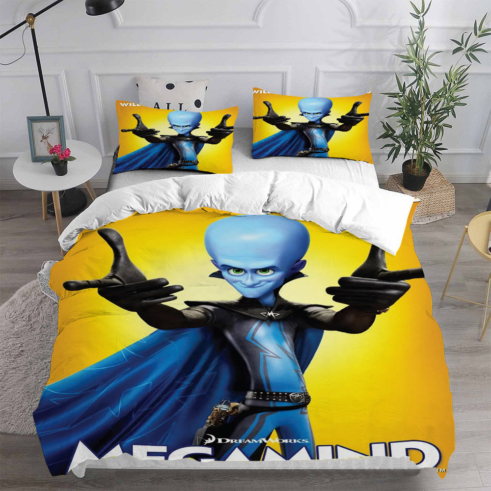 Megamind Bedding Sets Duvet Cover Comforter Set