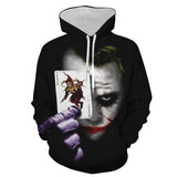 BFJmz Batman The Joker 3D Printing Coat Leisure Sports Sweater Autumn And Winter