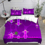 Geometry Dash Bedding Sets Duvet Cover Comforter Sets