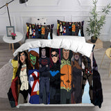 Young Justice Bedding Sets Duvet Cover Comforter Sets