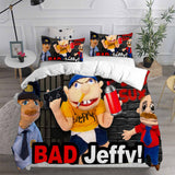 Jeffy Bedding Sets Duvet Cover Comforter Sets