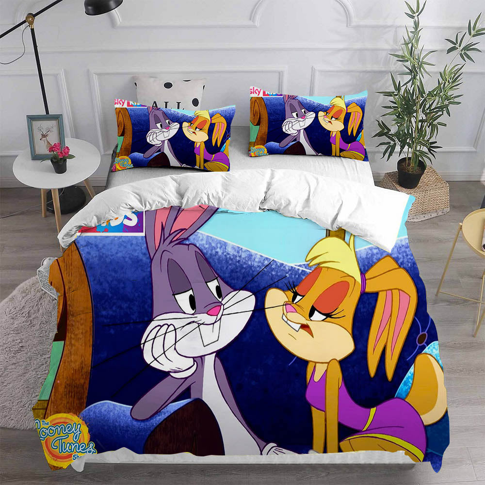 The Looney Tunes Show Bedding Sets Duvet Cover Comforter Set