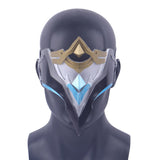 Genshin Dottore Cosplay Mask PVC Helmet for Halloween Props