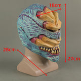 2020 Claw Face Halloween Scary Fangs Helmet Cosplay Latex Props