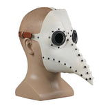2020 Plague Doctor Beak Cosplay Helmet Halloween Latex Props