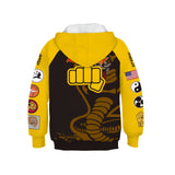 Cobra Kai Cosplay Hoodie Halloween Costume For Kids