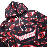 BFJmz Intensive Big Eyes 3D Printing Coat Zipper Coat Leisure Sports Sweater  Autumn And Winter - bfjcosplayer