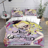 Alice's Adventures in Wonderland Bedding Sets Duvet Cover Comforter Set