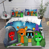 Sprunki Bedding Set Duvet Cover Comforter Sets