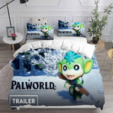 Palworld Bedding Sets Duvet Cover Comforter Set