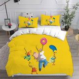 The Simpsons Bedding Set Duvet Cover Comforter Sets