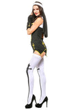 BFJFY Halloween Nuns Religieuse Cosplay Costume Fancy Dress For Women - bfjcosplayer