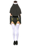 BFJFY Halloween Nuns Religieuse Cosplay Costume Fancy Dress For Women - bfjcosplayer