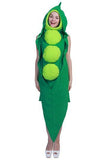 Halloween women Cosplay Costume Green Peas Vegetables Costume