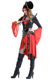 BFJFY Halloween Women¡®s Carribean Pirate Captain Cosplay Costume - bfjcosplayer