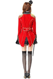 BFJFY Halloween Women's Magician Circus Stage Costume Count Cosplay Tuxedo - bfjcosplayer