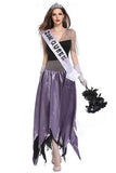 BFJFY Halloween Women Ghost Bride Hell Godess Beaty Queen Cosplay Dress - bfjcosplayer