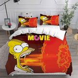 The Simpsons Bedding Set Duvet Cover Comforter Sets