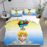 Princess Peach Bedding Set Duvet Cover Comforter Sets