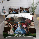 Alice's Adventures in Wonderland Bedding Sets Duvet Cover Comforter Sets