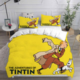 The Adventures of Tintin Bedding Sets Duvet Cover Comforter Set