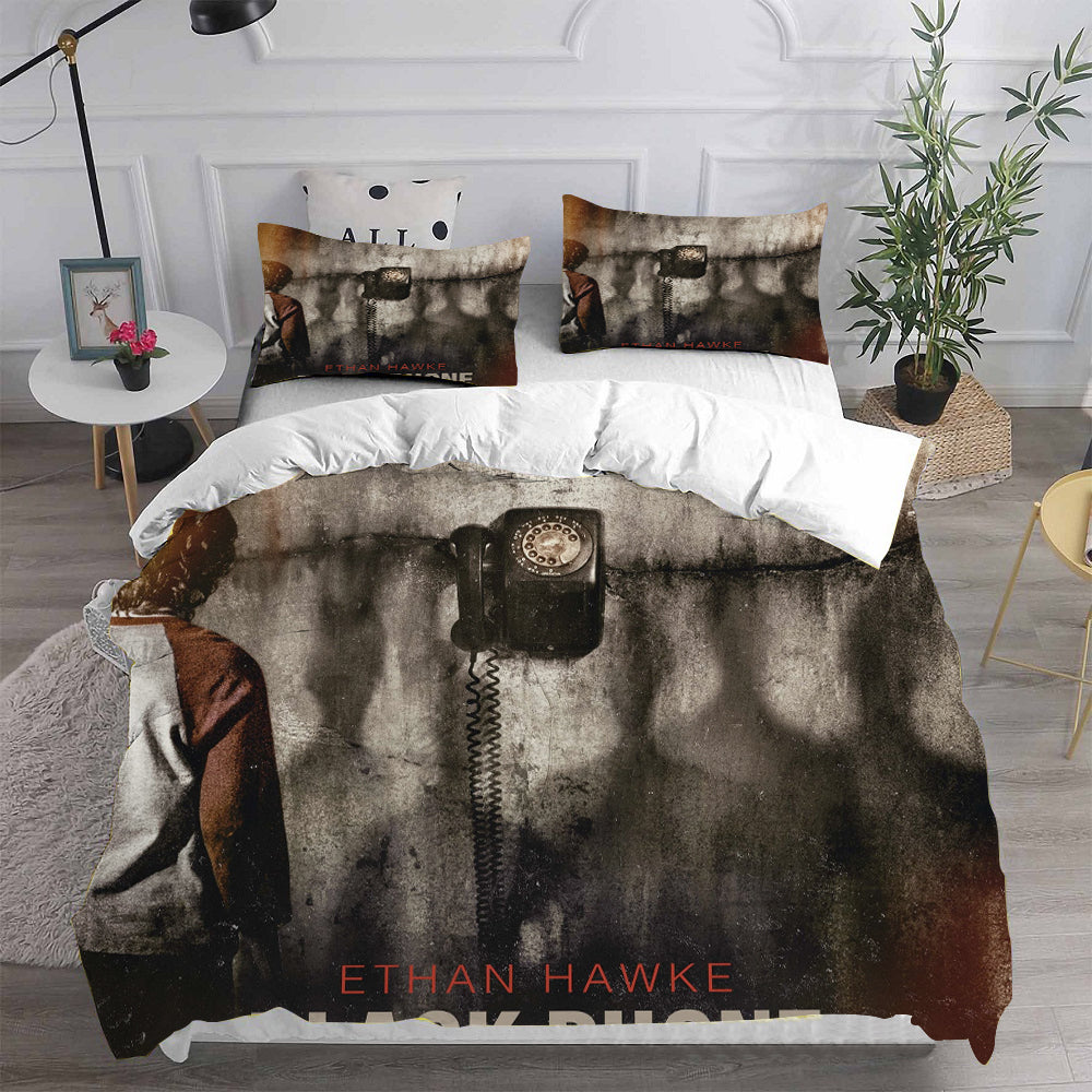 The Black Phone Bedding Sets Duvet Cover Comforter Set