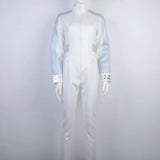 For Strange New Worlds Jumpsuits Cosplay Nurse Chapel White Starfleet Uniforms