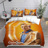 Glass Onion: A Knives Out Mystery Bedding Sets Duvet Cover Comforter Set