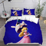 Princess Peach Bedding Set Duvet Cover Comforter Sets