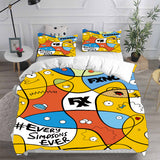 The Simpsons Bedding Set Duvet Cover Comforter Sets