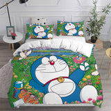 Doraemon Cosplay Bedding Sets Duvet Cover Halloween Comforter Sets