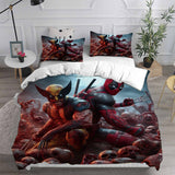 Deadpool & Wolverine Bedding Sets Duvet Cover Comforter Set