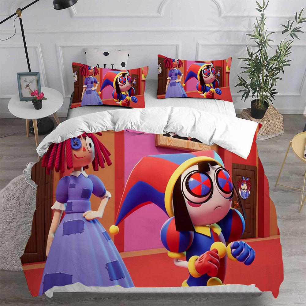 The Amazing Digital Circus Bedding Sets Duvet Cover Comforter Set