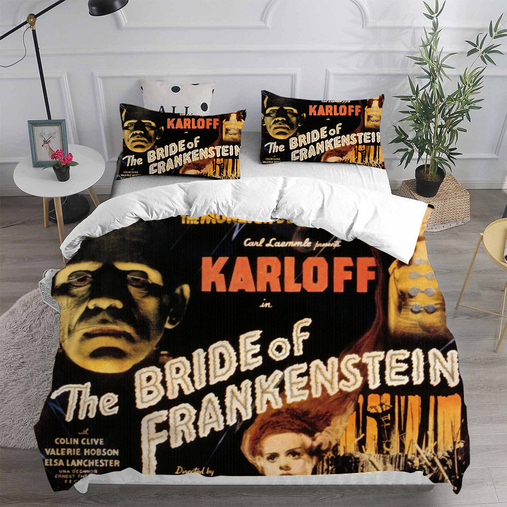 Bride of Frankenstein Bedding Sets Duvet Cover Comforter Set