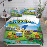 The Simpsons Bedding Set Duvet Cover Comforter Sets