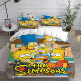 The Simpsons Bedding Set Duvet Cover Comforter Sets