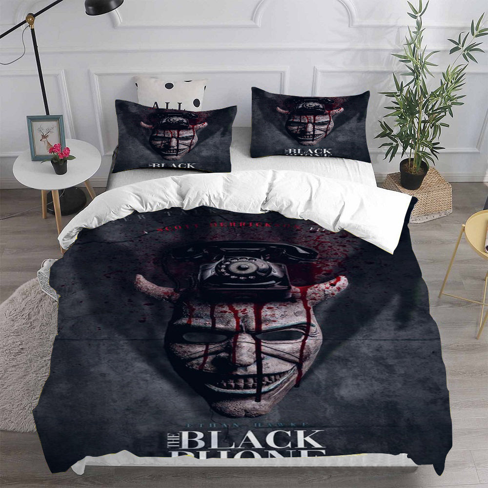 The Black Phone Bedding Sets Duvet Cover Comforter Set