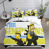 The Simpsons Bedding Sets Duvet Cover Comforter Set